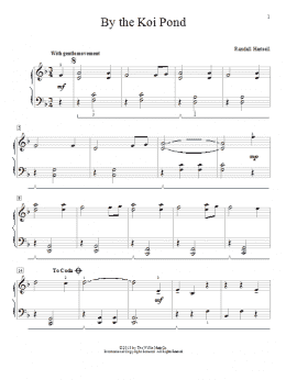 page one of By The Koi Pond (Educational Piano)