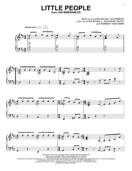 page one of Little People (Piano Solo)