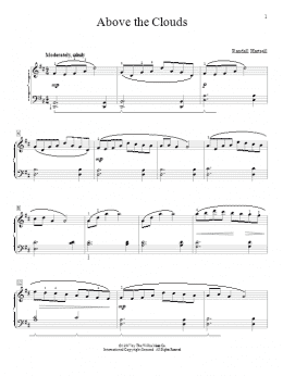page one of Above The Clouds (Educational Piano)