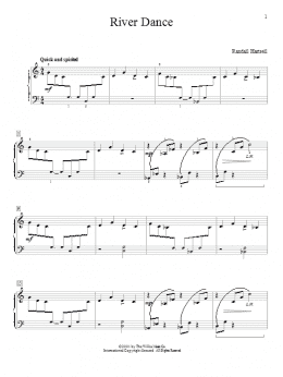 page one of River Dance (Educational Piano)