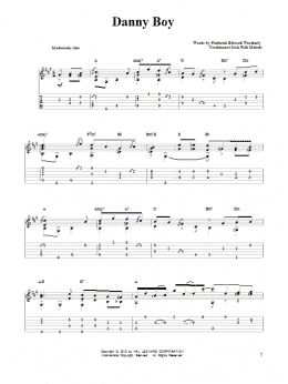 guitar chords for danny boy