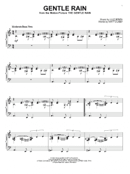 page one of Gentle Rain (Piano Solo)