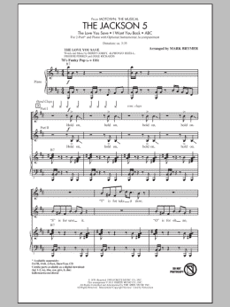 page one of The Jackson 5 (from Motown the Musical) (2-Part Choir)