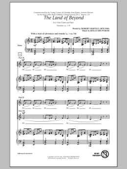 page one of The Land Of Beyond (3-Part Treble Choir)