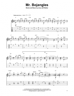 page one of Mr. Bojangles (Guitar Tab (Single Guitar))