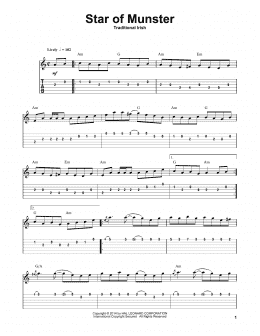 page one of Star Of Munster (Guitar Tab (Single Guitar))