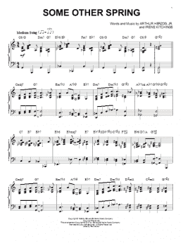 page one of Some Other Spring (Piano Solo)