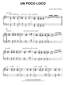 page one of Un Poco Loco (Piano Solo)