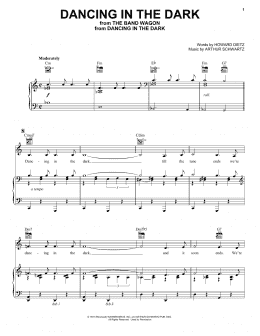 page one of Dancing In The Dark (Piano, Vocal & Guitar Chords (Right-Hand Melody))