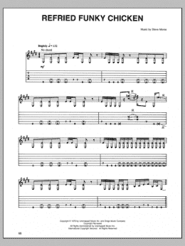 page one of Refried Funky Chicken (Guitar Tab)