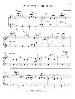 page one of Nocturne Of The Stars (Piano Solo)