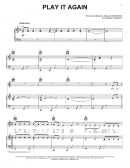 page one of Play It Again (Piano, Vocal & Guitar Chords (Right-Hand Melody))