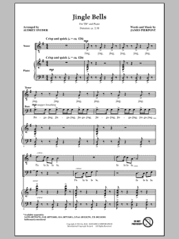 page one of Jingle Bells (TB Choir)