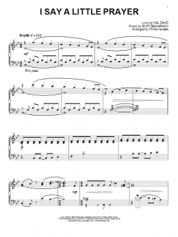 page one of I Say A Little Prayer (arr. Phillip Keveren) (Piano Solo)