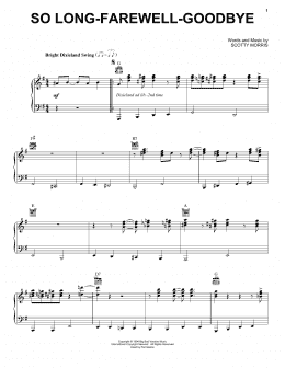 page one of So Long-Farewell-Goodbye (Piano, Vocal & Guitar Chords (Right-Hand Melody))