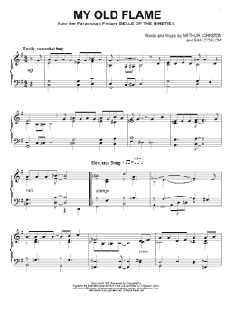 page one of My Old Flame (Piano Solo)