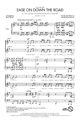 page one of Ease On Down The Road (2-Part Choir)