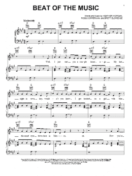 page one of Beat Of The Music (Piano, Vocal & Guitar Chords (Right-Hand Melody))