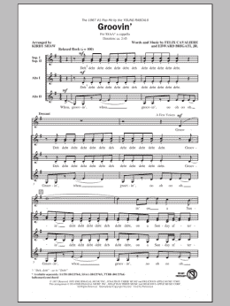 page one of Groovin' (SSA Choir)