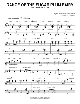 page one of Dance Of The Sugar Plum Fairy (from The Nutcracker) (arr. Craig Curry) (Piano Solo)