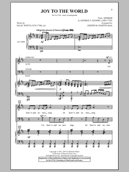 page one of Treasury of Carols (SATB Choir)