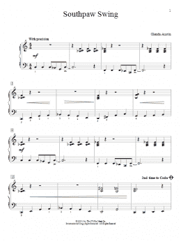 page one of Southpaw Swing (Educational Piano)