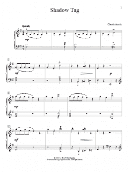page one of Shadow Tag (Educational Piano)
