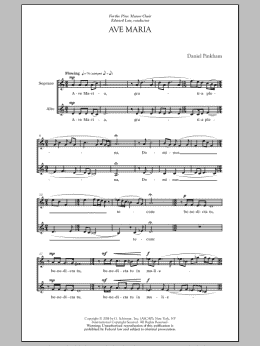 page one of Two Classics For Treble Voices (2-Part Choir)