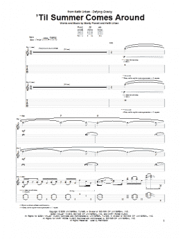 page one of 'Til Summer Comes Around (Guitar Tab)