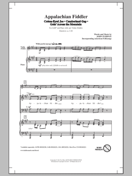 page one of Cumberland Gap (SAB Choir)