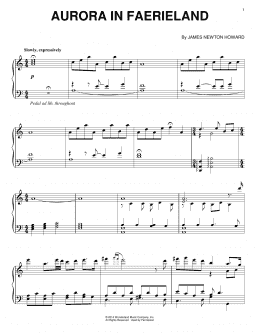 page one of Aurora In Faerieland (Piano Solo)
