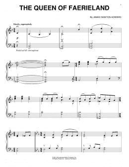 page one of The Queen Of Faerieland (Piano Solo)