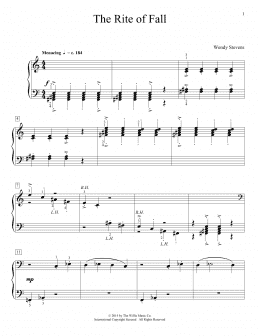 page one of The Rite Of Fall (Educational Piano)