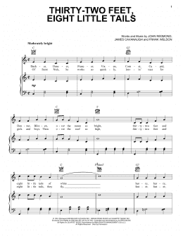page one of Thirty-Two Feet, Eight Little Tails (Piano, Vocal & Guitar Chords (Right-Hand Melody))
