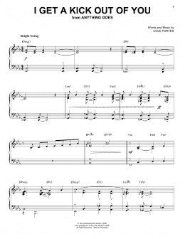page one of I Get A Kick Out Of You [Jazz version] (arr. Brent Edstrom) (Piano Solo)