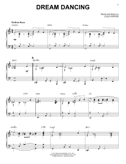 page one of Dream Dancing [Jazz version] (arr. Brent Edstrom) (Piano Solo)