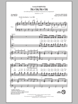 page one of Jing-A-Ling, Jing-A-Ling (SATB Choir)