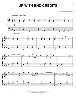 page one of Up With End Credits (Easy Piano)