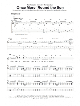 page one of Once More 'Round The Sun (Guitar Tab)
