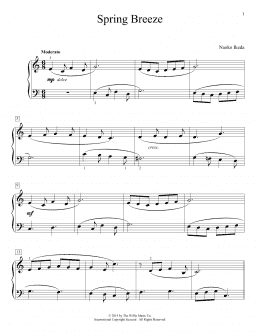 page one of Spring Breeze (Educational Piano)