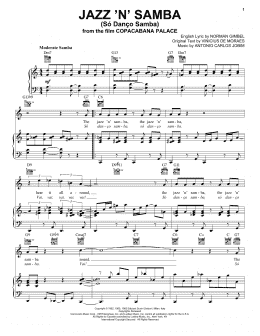 page one of Jazz 'N' Samba (Piano Solo)