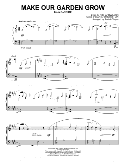 page one of Make Our Garden Grow (Piano Solo)