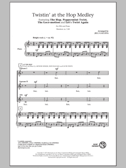 page one of At The Hop (SSA Choir)