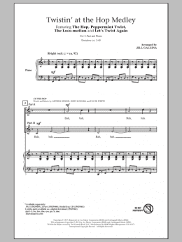 page one of At The Hop (2-Part Choir)