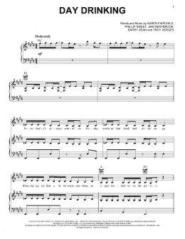 page one of Day Drinking (Piano, Vocal & Guitar Chords (Right-Hand Melody))