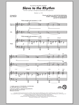 page one of Slave To The Rhythm (SSA Choir)