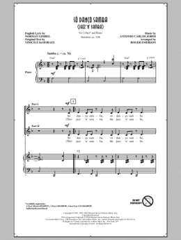 page one of Jazz 'N' Samba (2-Part Choir)