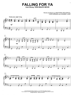page one of Falling For Ya (Piano Solo)