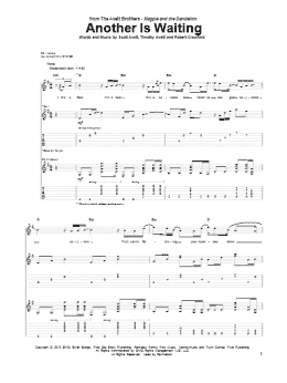 page one of Another Is Waiting (Guitar Tab)