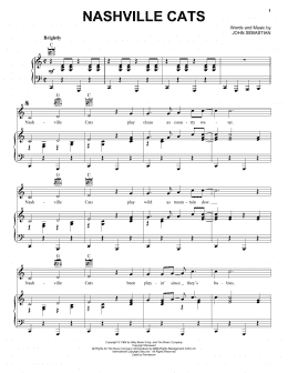 page one of Nashville Cats (Piano, Vocal & Guitar Chords (Right-Hand Melody))